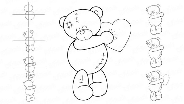 Рисунки на день рождения маме карандашом