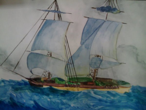 Корабль Дункан дети капитана Гранта