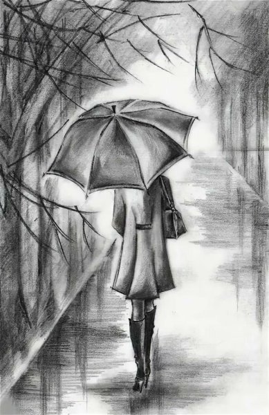 Грустные рисунки