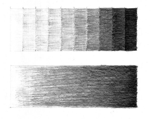 Тон тоновая растяжка в рисунке