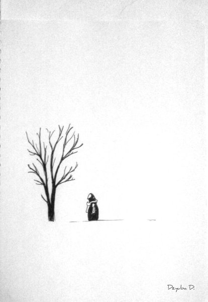 Одиночество карандашом