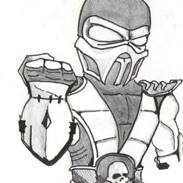 Мортал комбат персонажи рисунки