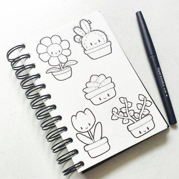 Маленькие рисунки для скетчбука