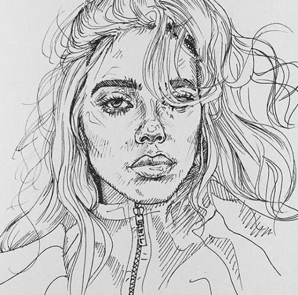 Портрет Билли Айлиш