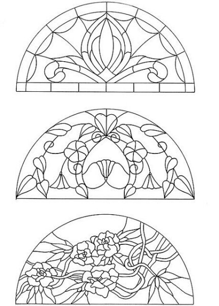 Средневековые витражи