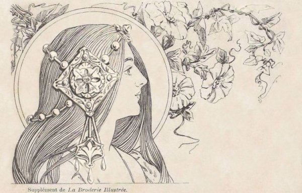 Рисунок в стиле Модерн 8 класс