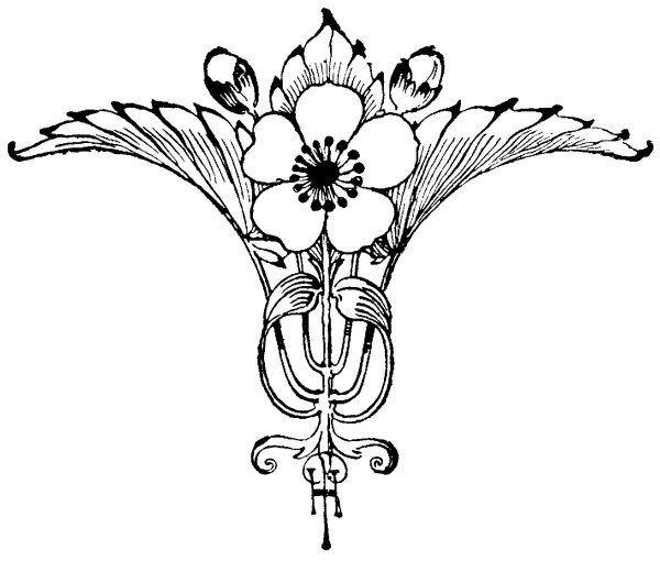 Цветы в стиле Модерн