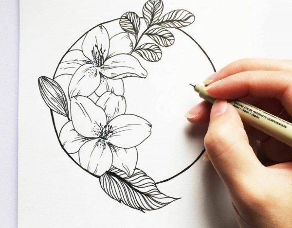 Скетчбук рисунки для начинающих