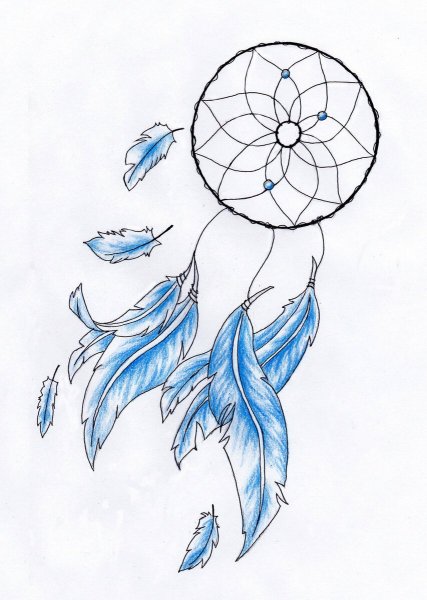 Ловец снов рисунок