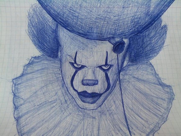 Рисунки ручкой