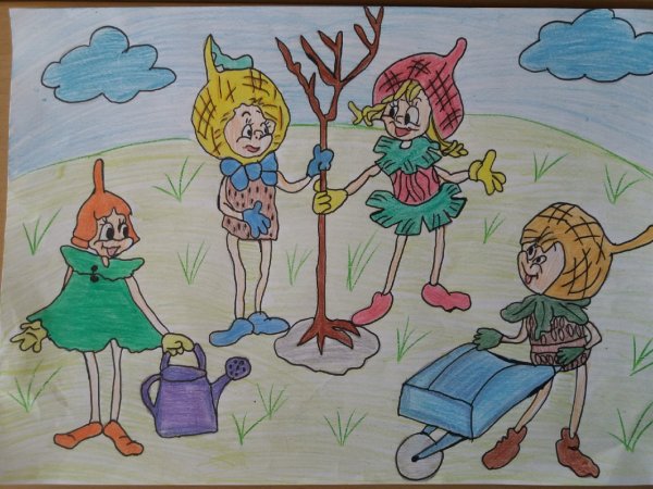 Эколята защитники природы конкурс рисунков 2022