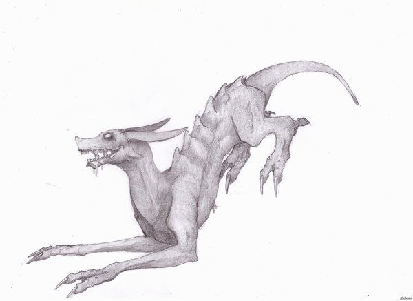 Существа карандашом