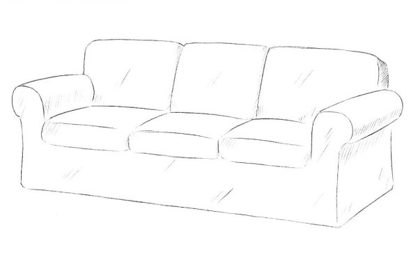 Диван для рисования