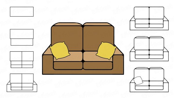 Диван поэтапно