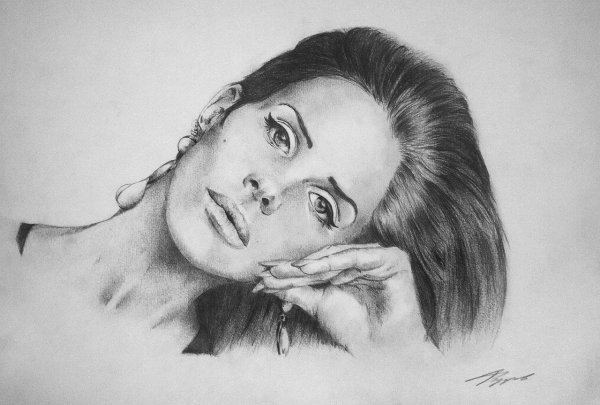 Медуза Горгона эскиз реализм