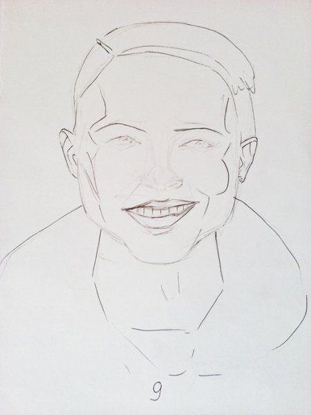 Егор Крид рисунок карандашом