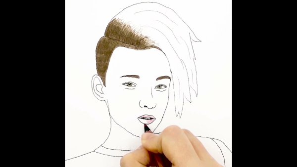 Нарисовать Егора шипа