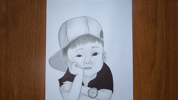 Срисовка легко для мальчика