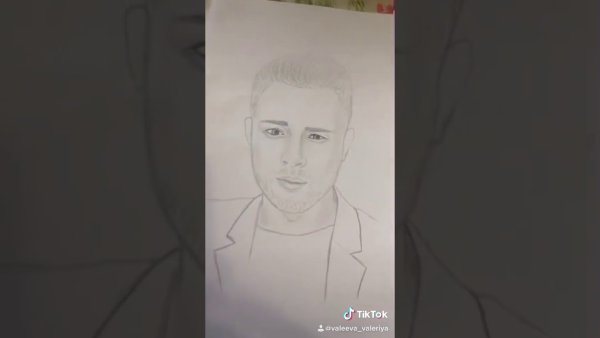 Егор Крид рисунок