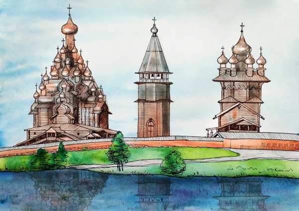 Графический музей заповедник Кижи