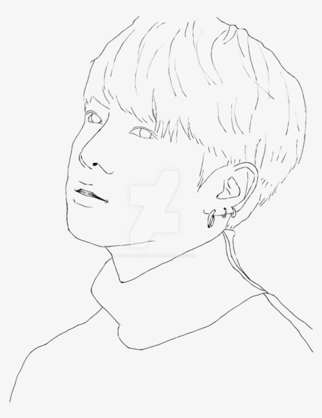 Никки скетч БТС