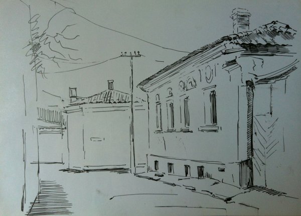 Пленэрные зарисовки города Орел