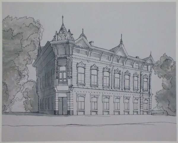 Зарисовки памятников архитектуры