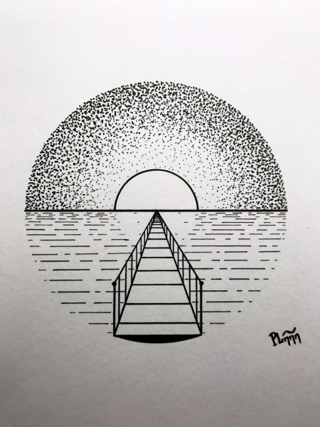 Рисунки в стиле Минимализм