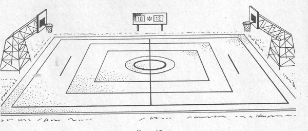 Эскиз спортивной площадки