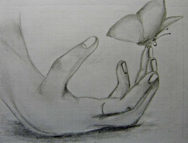 Рисунки простым карандашом