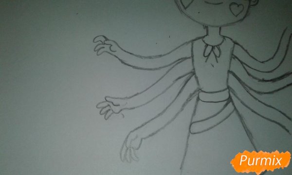 Поэтапное рисование Стар Баттерфляй