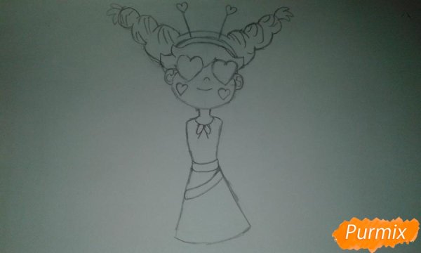 Поэтапное рисование Стар Баттерфляй