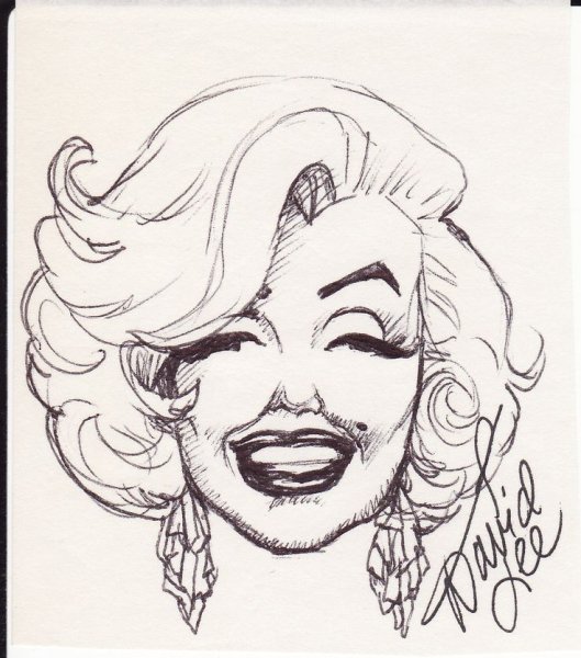 Портрет Мерлин Монро