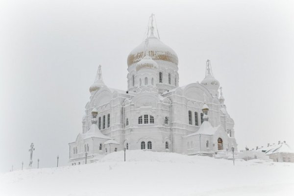 Белогорский монастырь литография