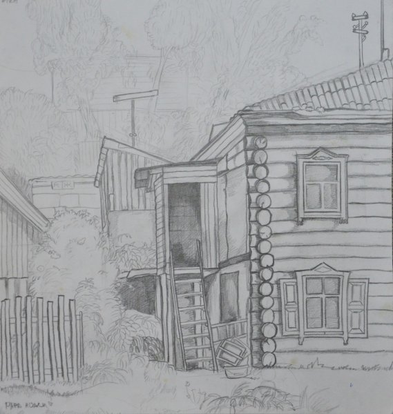 Наброски пленэр Томск