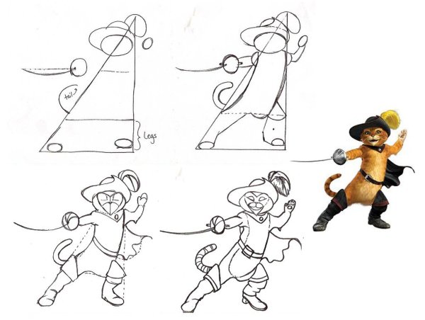 Ручка и карандаш на прозрачном фоне