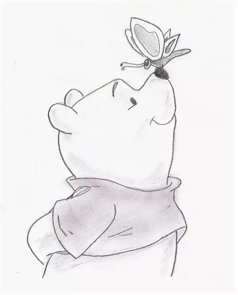 Мультяшные рисунки для срисовки