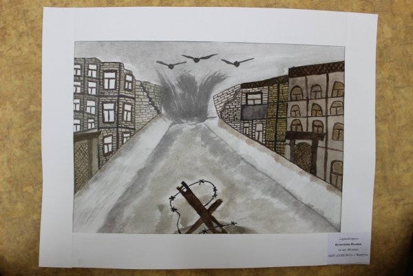 Рисунок на тему блокада Ленинграда