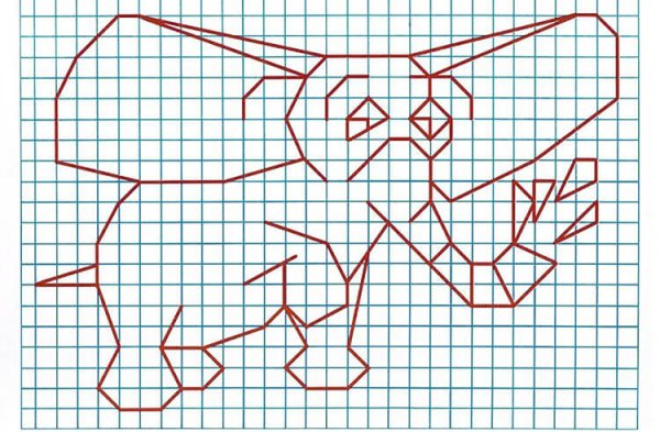 Рисунки по клеточкам