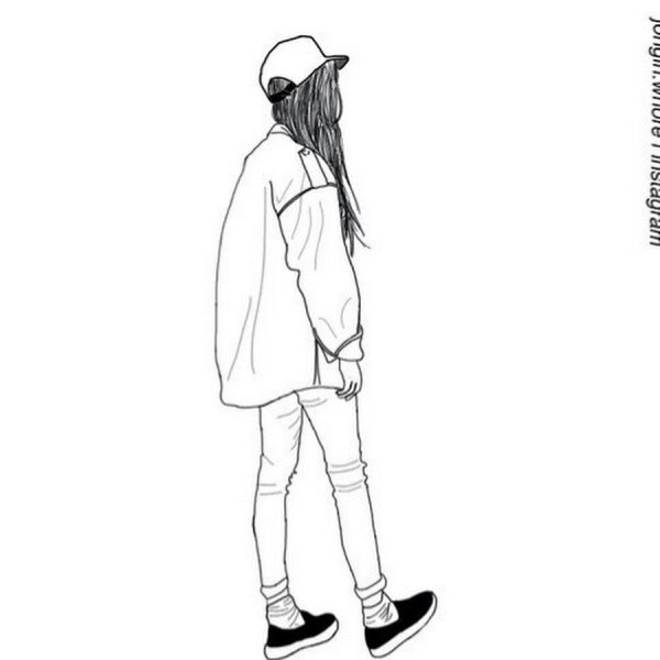 Подросток рисунок