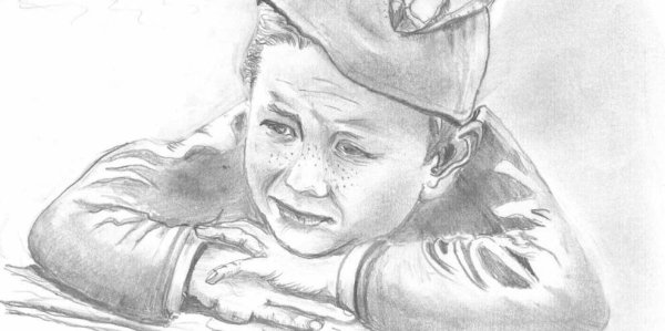 Рисунок на тему война карандашом