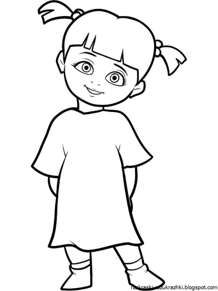 Раскраска для девочек