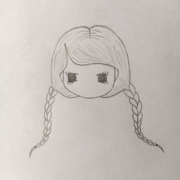 Пошаговое рисование девочки для детей