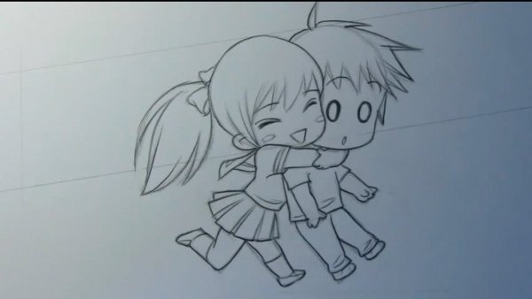 Маленькие рисунки аниме