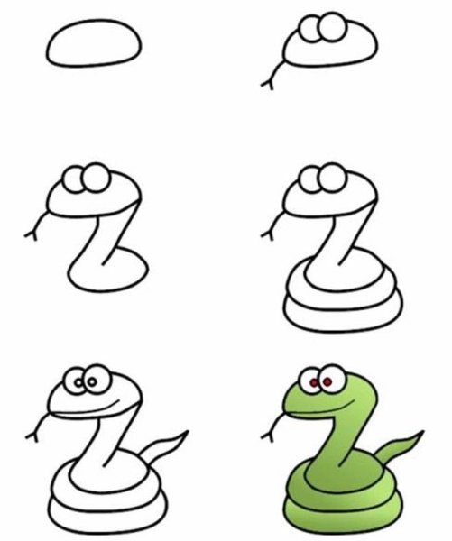 Рисунки для срисовки лёгкие