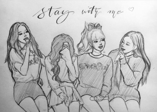 Рисунки лёгкие и красивые для девочек