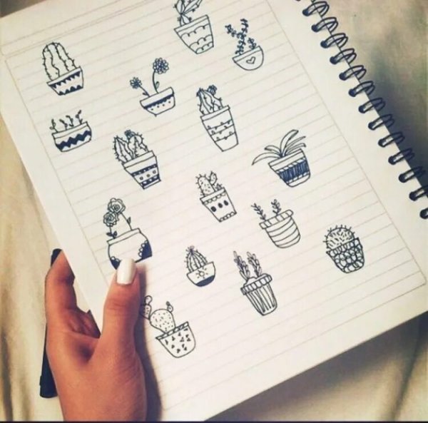 Маленькие рисунки для скетчбука