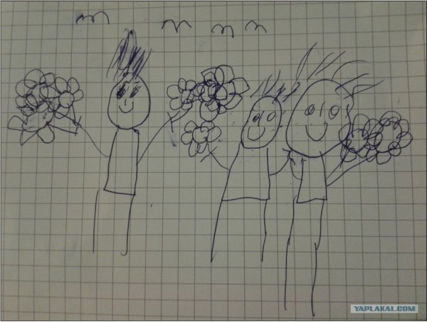 Рисунки для срисовки лёгкие для папы