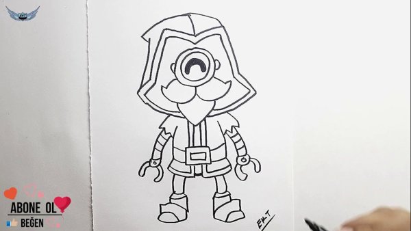 Картинки БРАВЛЕРОВ для срисовки