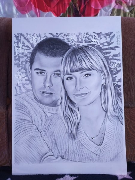 Холст для рисования карандашом